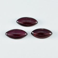 Garnet 1PC Large 8x16 MM Marquise  Cabochon Red Natural semi Precious Semi Precious Gemstone
