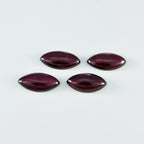Garnet 10PC Tiny 3x6 MM Marquise  Cabochon Red Luster semi Precious Precious Gemstone