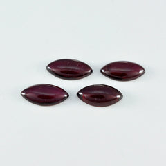 Garnet 10PC Tiny 3x6 MM Marquise  Cabochon Red Luster semi Precious Precious Gemstone