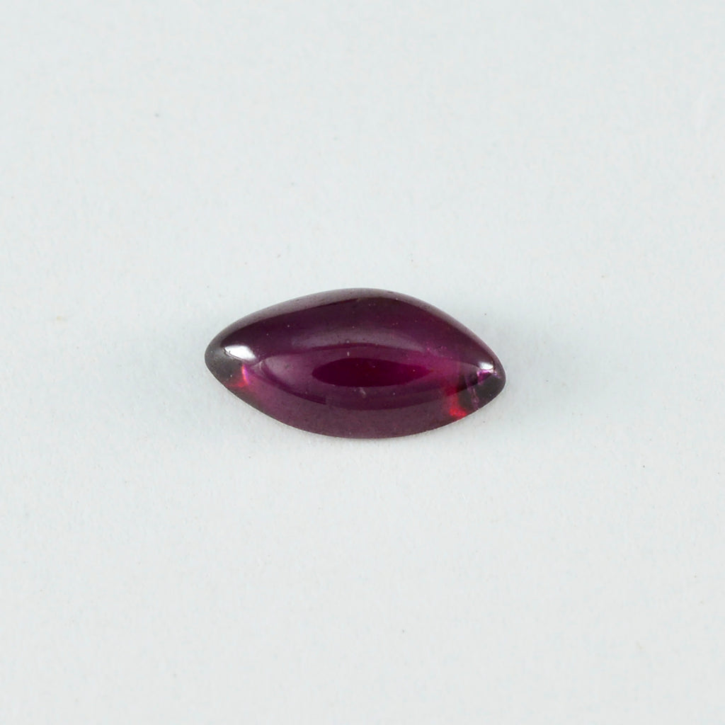 Garnet 10PC Tiny 4x8 MM Marquise  Cabochon Red Lustrous semi Precious Gems