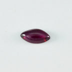 Garnet 10PC Tiny 4x8 MM Marquise  Cabochon Red Lustrous semi Precious Gems