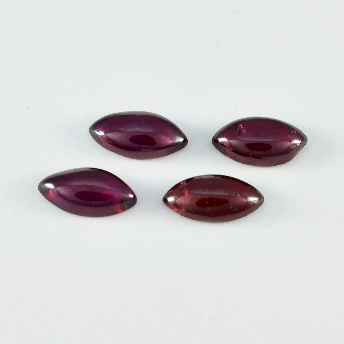 Garnet 1PC Small 6x12 MM Marquise Cabochon Red Fine semi Precious Loose Gemstone Main image
