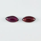 Garnet 1PC Medium 7x14 MM Marquise  Cabochon Red High Quality semi Precious Loose Gemstones