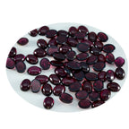 Garnet 10PC Tiny 4x6 MM Oval Cabochon Red Genuine semi Precious Loose Gemstones