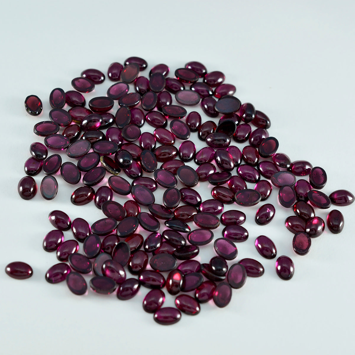 Garnet 10PC Tiny 3x5 MM Oval Cabochon Red Natural semi Precious Loose Gemstone
