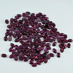 Garnet 10PC Tiny 3x5 MM Oval Cabochon Red Natural semi Precious Loose Gemstone