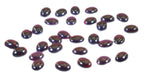 Garnet 10PC Tiny 4x6 MM Oval Cabochon Red Genuine semi Precious Loose Gemstones