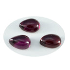 Garnet 1PC Small 6x9 MM Pear Cabochon Red Superior semi Precious Gems