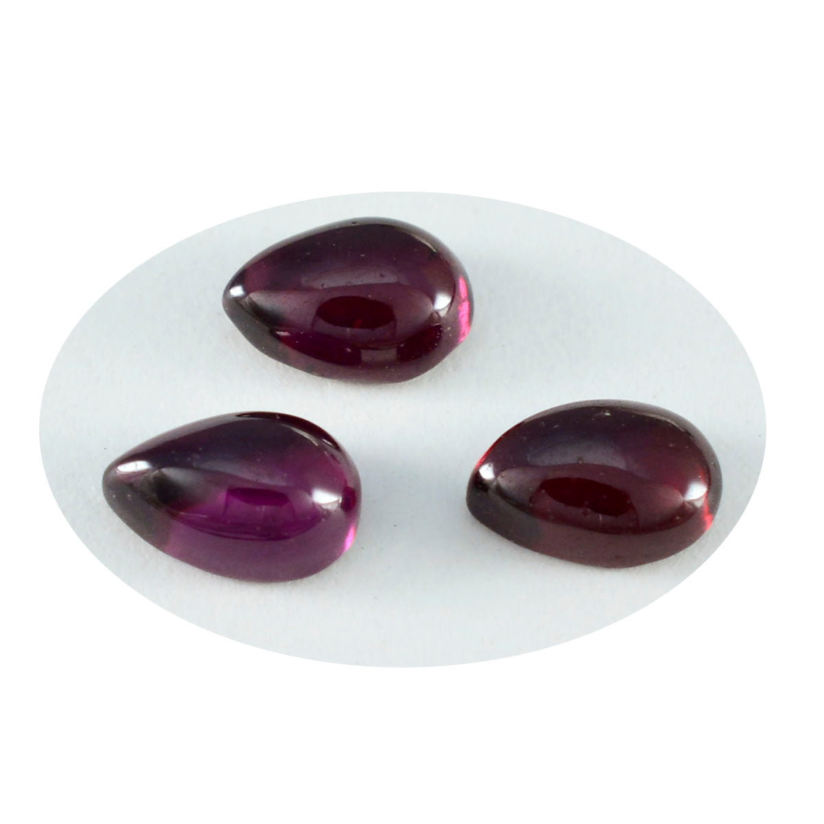 Garnet 1PC Small 6x9 MM Pear Cabochon Red Superior semi Precious Gems