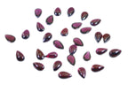 Garnet 10PC Tiny 3x5 MM Pear Cabochon Red Fine semi Precious Loose Gemstone