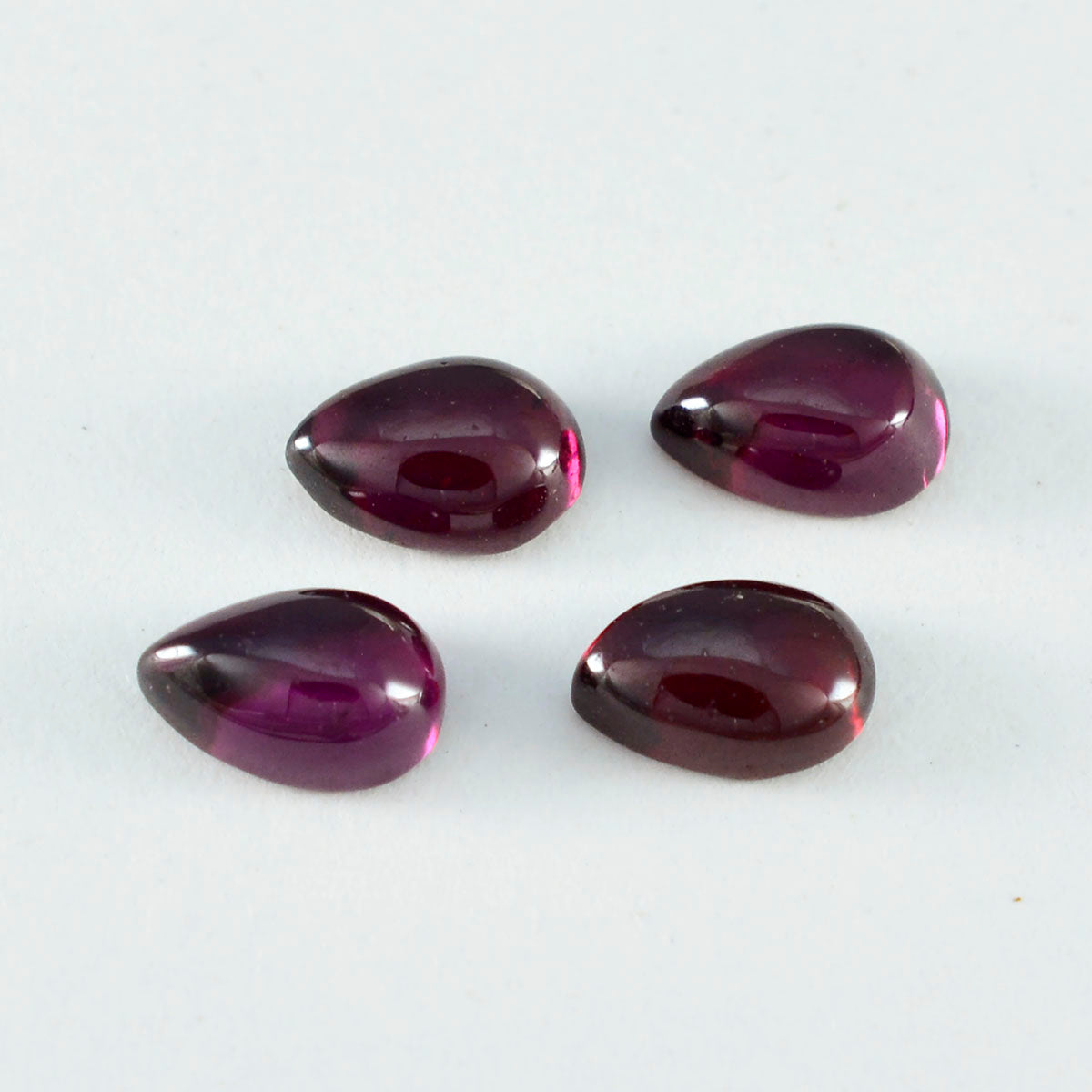 Garnet 10PC Tiny 4x6 MM Pear Cabochon Red High Quality semi Precious Loose Gemstones