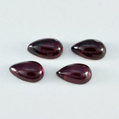 Garnet 1PC Small 6x9 MM Pear Cabochon Red Superior semi Precious Gems
