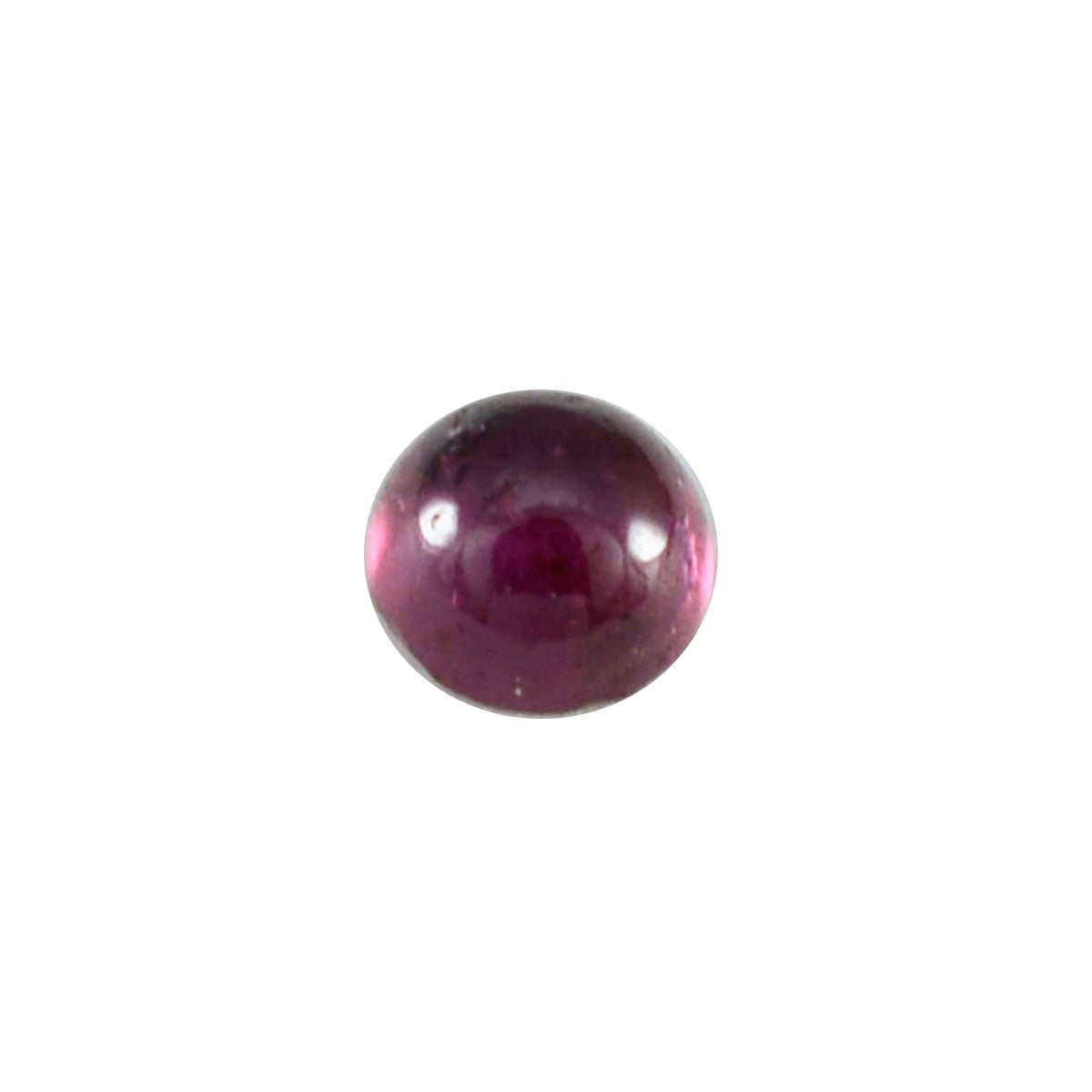 Garnet 1PC Large 10x10 MM Round Cabochon Red Luster semi Precious Loose Gems Secundaire afbeelding