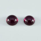 Garnet 1PC Large 10x10 MM Round Cabochon Red Luster semi Precious Loose Gems