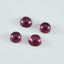 Garnet 10PC Tiny 4x4 MM Round Cabochon Red Pure semi Precious Loose Gems
