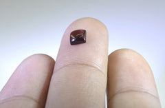 Garnet 10PC Tiny 4x4 MM Square Cabochon Red Brilliant semi Precious Precious Gemstone