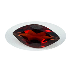 Garnet 1PC Tiny 4x8 MM Marquise Faceted Red Sparkling Semi Precious Loose Gemstone