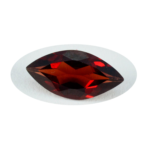 Garnet 1PC Small 5x10 MM Marquise Faceted Red Polished Semi Precious Loose Gemstones
