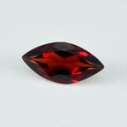 Garnet 1PC Chunky 10x20 MM Marquise Faceted Red Shine Semi Precious Loose Gemstones