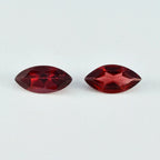 Garnet 1PC Small 6x12 MM Marquise Faceted Red Splendid Semi Precious Gems