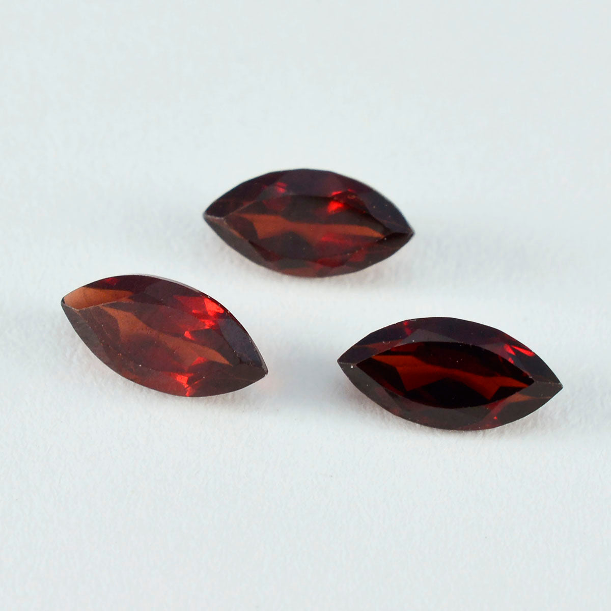 Garnet 1PC Medium 7x14 MM Marquise Faceted Red Luster Semi Precious Loose Gems