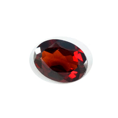 Garnet 1PC Chunky 13x18 MM Oval Faceted Red Superior Semi Precious Gems