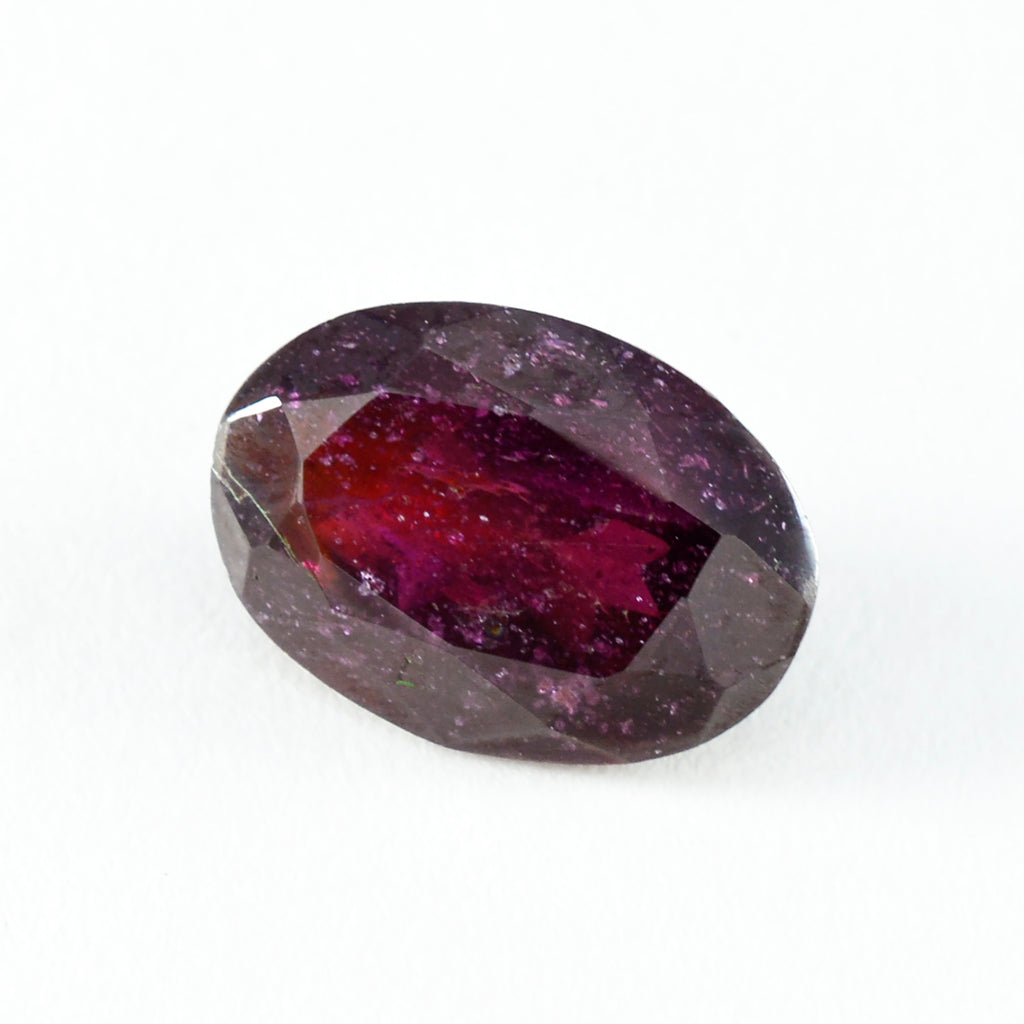 Garnet 1PC Chunky 12x16 MM Oval Faceted Red Genuine Semi Precious Loose Gemstones
