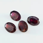 Garnet 1PC Chunky 12x16 MM Oval Faceted Red Genuine Semi Precious Loose Gemstones