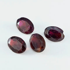 Garnet 1PC Chunky 12x16 MM Oval Faceted Red Genuine Semi Precious Loose Gemstones
