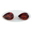 Garnet 1PC Large 9x11 MM Pear Faceted Red Polished Semi Precious Loose Gems