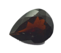 Garnet 1PC Chunky 12x16 MM Pear Faceted Red Shine Semi Precious Loose Gems