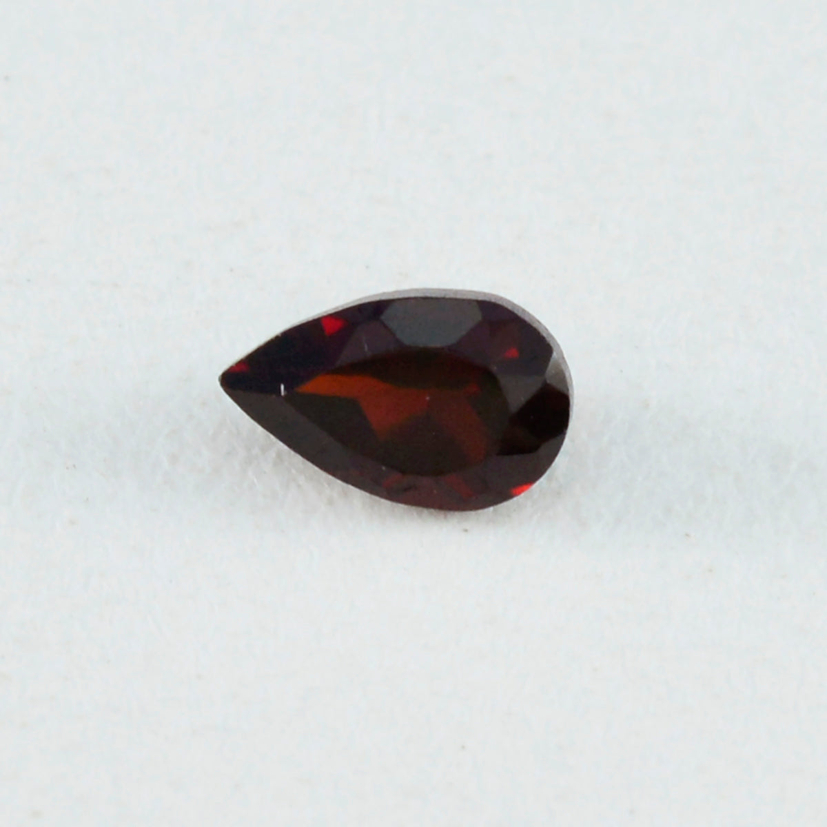 Garnet 1PC Tiny 4x6 MM Pear Faceted Red Natural Semi Precious Loose Gemstone