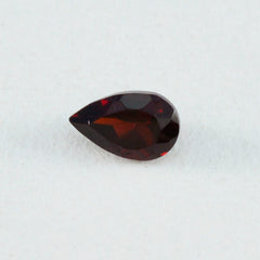 Garnet 1PC Tiny 4x6 MM Pear Faceted Red Natural Semi Precious Loose Gemstone