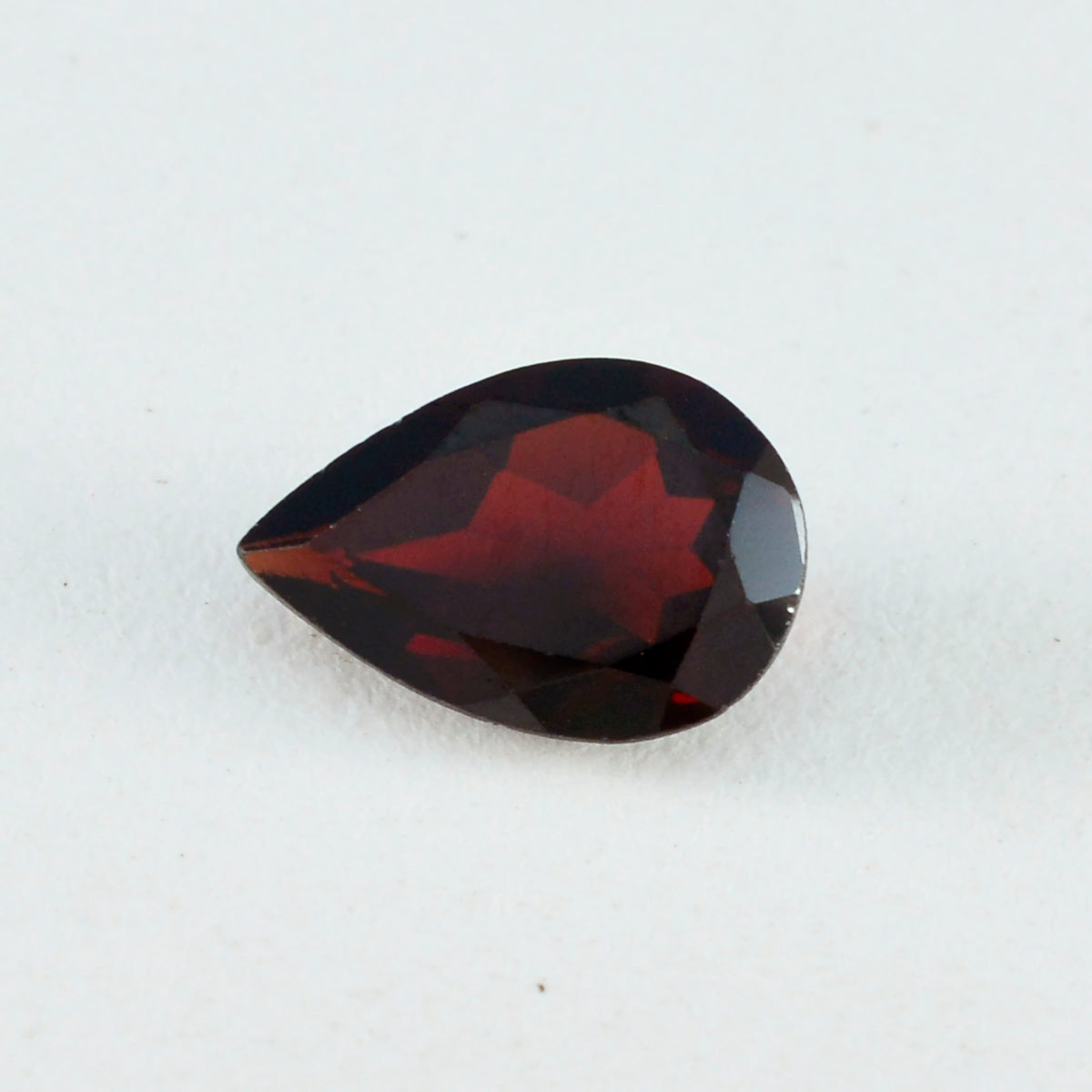 Garnet 1PC Large 9x11 MM Pear Faceted Red Polished Semi Precious Loose Gems