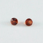 Garnet 1PC Large 10x10 MM Round Faceted Red Shine Semi Precious Loose Gems