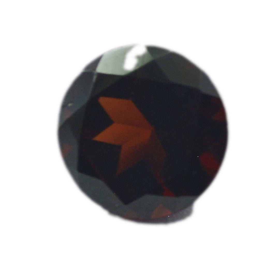 Garnet 1PC Chunky 13x13 MM Round Faceted Red Natural Semi Precious Gems