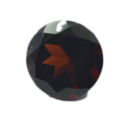 Garnet 1PC Chunky 13x13 MM Round Faceted Red Natural Semi Precious Gems