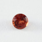 Garnet 1PC Tiny 6x6 MM Round Faceted Red Polished Semi Precious Loose Gems