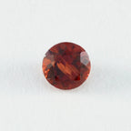 Garnet 1PC Small 8x8 MM Round Faceted Red Luster Semi Precious Loose Gemstones