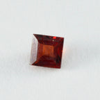 Garnet 1PC Chunky 14x14 MM Square Faceted Red Genuine Semi Precious Loose Gems