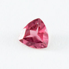 Garnet 1PC Chunky 14x14 MM Triangle Faceted Red Genuine Semi Precious Loose Gems