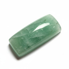 Green Aventurine 1PC Medium 7x14 MM Baguette Cabochon Green Fiery semi Precious Gems