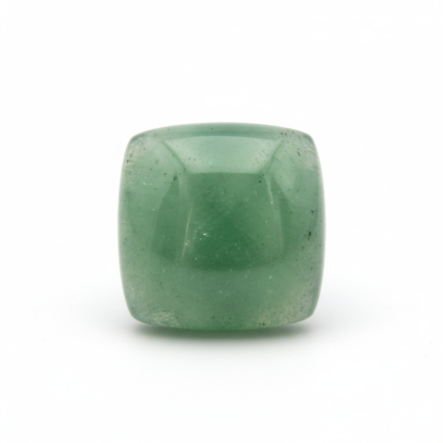 Green Aventurine 1PC Tiny 6x6 MM Cushion Cabochon Green High-Quality semi Precious Loose Gems