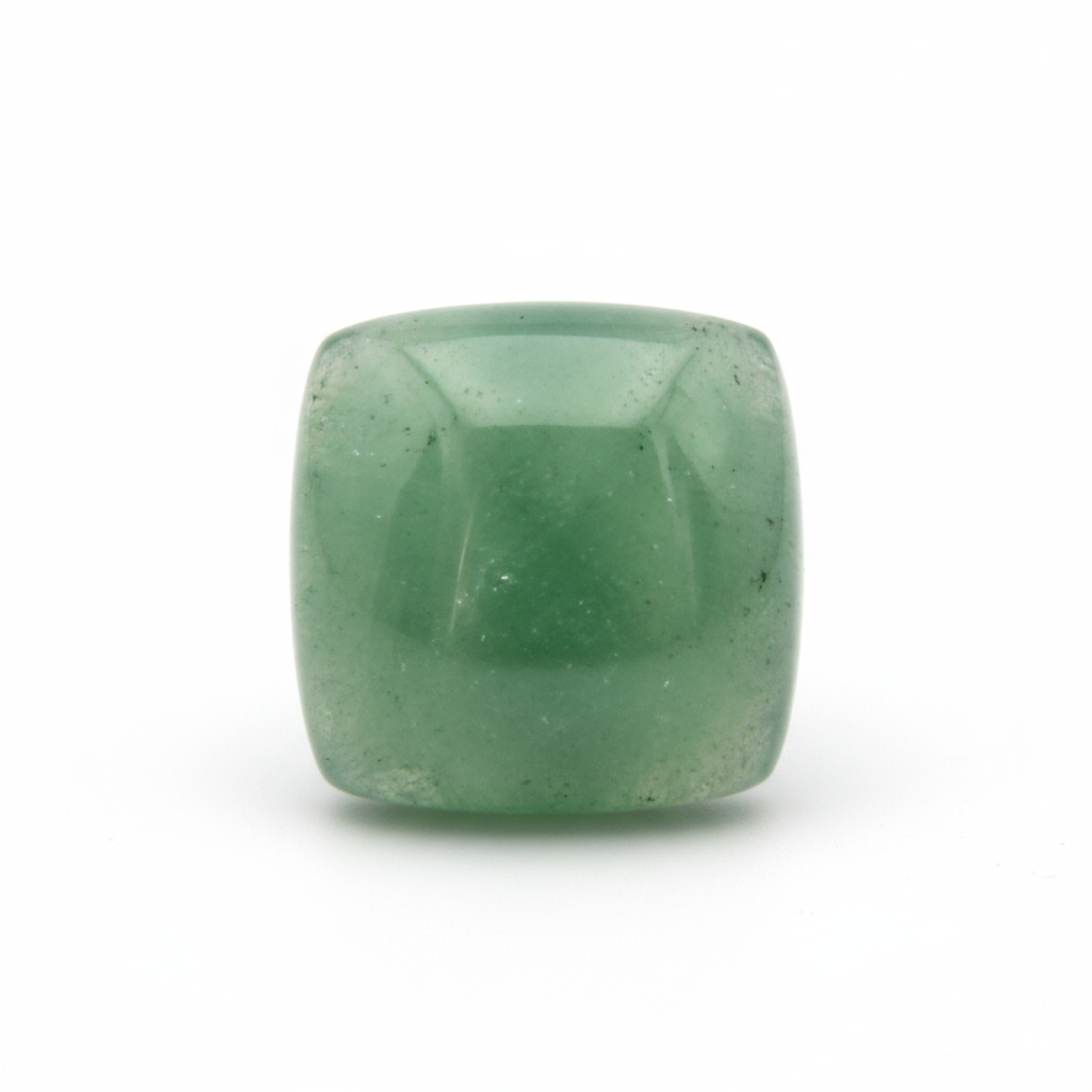 Green Aventurine 1PC Tiny 6x6 MM Cushion Cabochon Green High-Quality semi Precious Loose Gems Второстепенное изображение товара