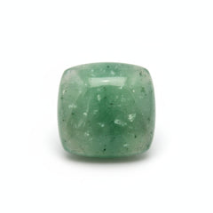 Green Aventurine 1PC Small 7x7 MM Cushion Cabochon Green Natural semi Precious Loose Gemstone