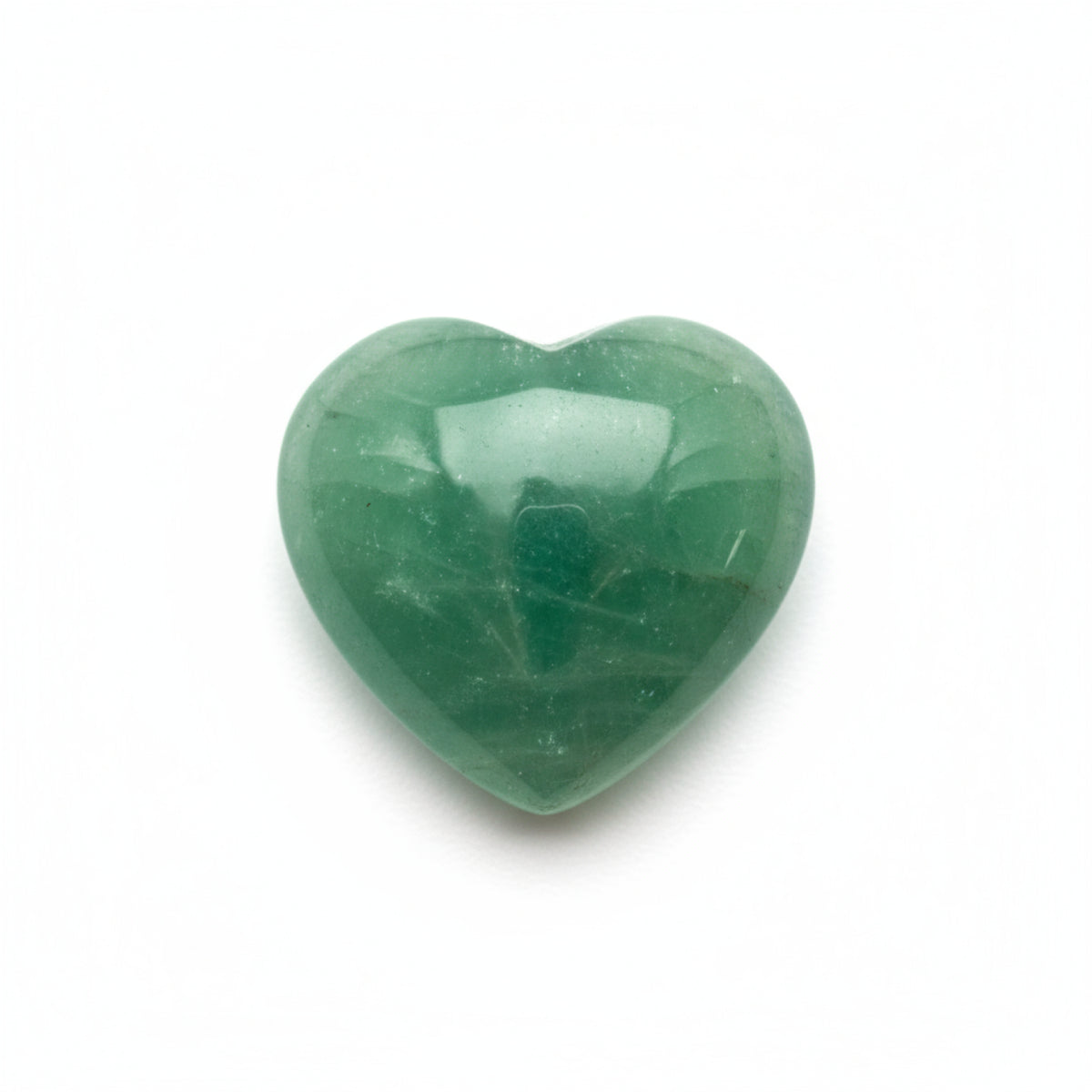 Green Aventurine 1PC Tiny 6x6 MM Heart Cabochon Green Splendid semi Precious Loose Gemstone