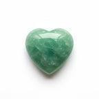 Green Aventurine 1PC Small 8x8 MM Heart Cabochon Green Lustrous semi Precious Semi Precious Gemstone