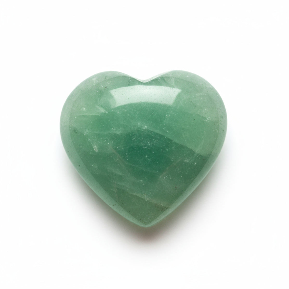Green Aventurine 1PC Medium 9x9 MM Heart Cabochon Green Shine semi Precious Precious Gemstone