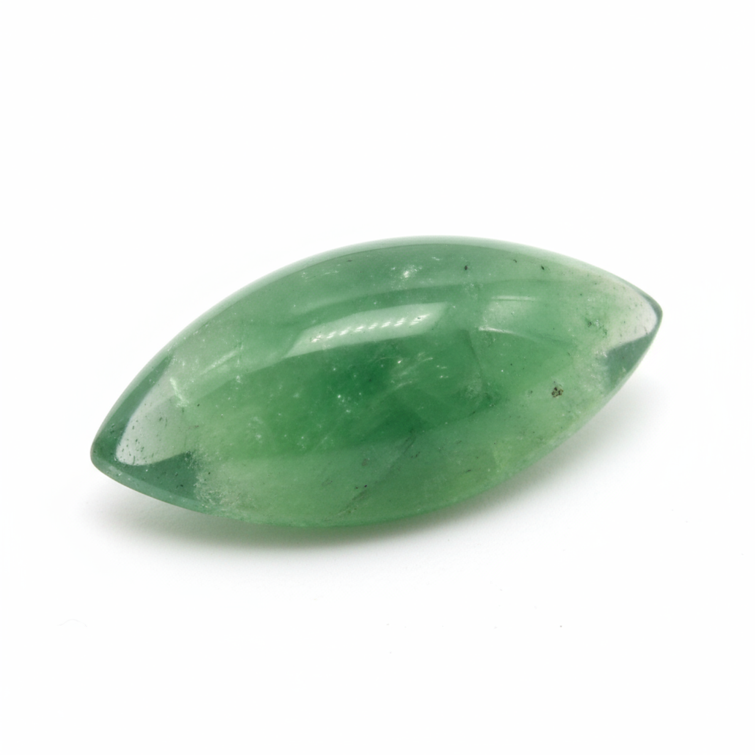 Green Aventurine 1PC Small 5x10 MM Marquise  Cabochon Green Sparkling semi Precious Semi Precious Gemstone メイン画像