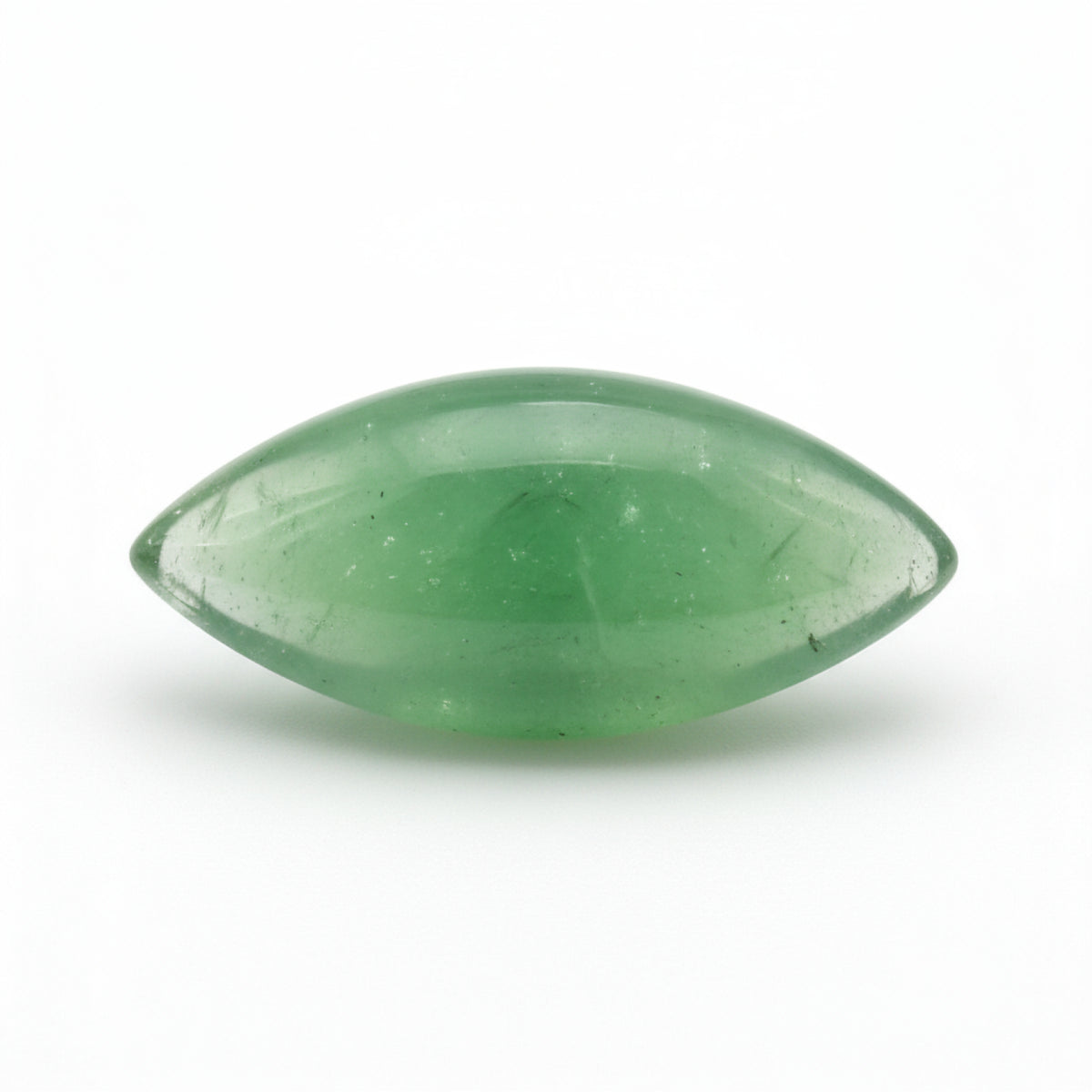 Green Aventurine 1PC Medium 7x14 MM Marquise  Cabochon Green Splendid semi Precious Gems